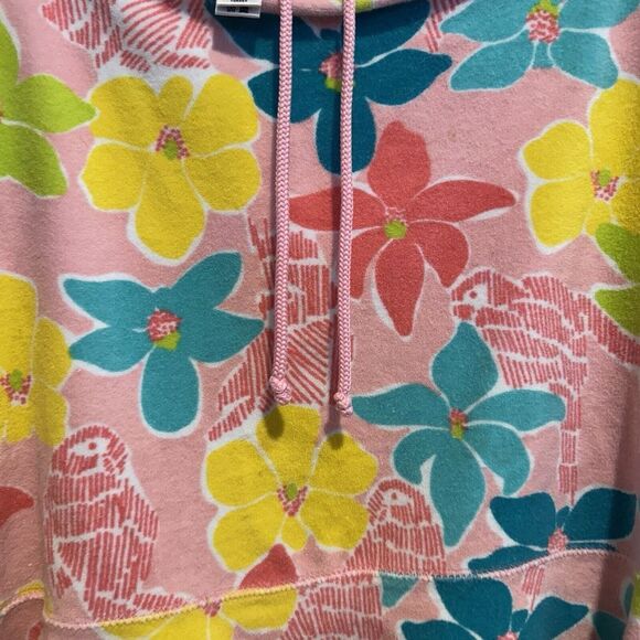 Lilly Pulitzer Women's Floral Print Terry Cloth Mini Skirt XL - Picture 2 of 6